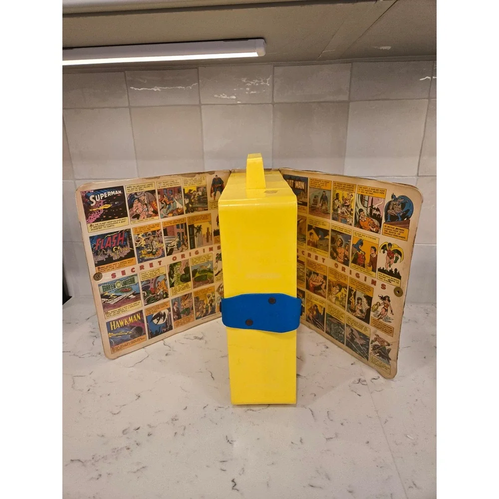Vintage Kenner Super Powers Collection Vol 1 Action Figure Carrying Case DC 1984